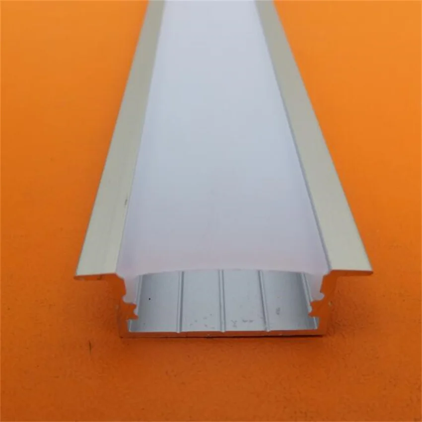 2m/pcs led aluminum profile recessed aluminum led profile hidden lighting concealed led bar aluminum profile