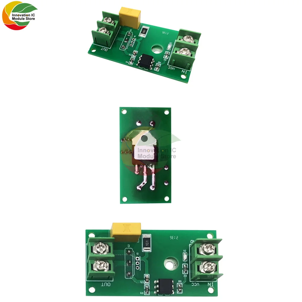 Ziqqucu 1 way SCR solid state relay switch module optocoupler isolation MOS transistor output