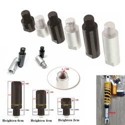 Amortisseur arrière de moto CNC, rallonge de hauteur surélevée, 2cm, 4cm, 6cm pour scooter Hurbike D343, amortisseur de vélo, raccord suréWer