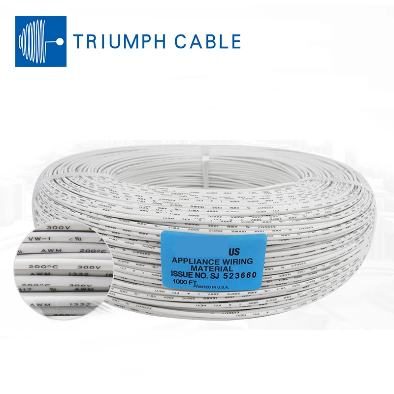 Triumph cable factory price FEP 1331  24AWG 22AWG 20AWG 2.5 Electrical Wire