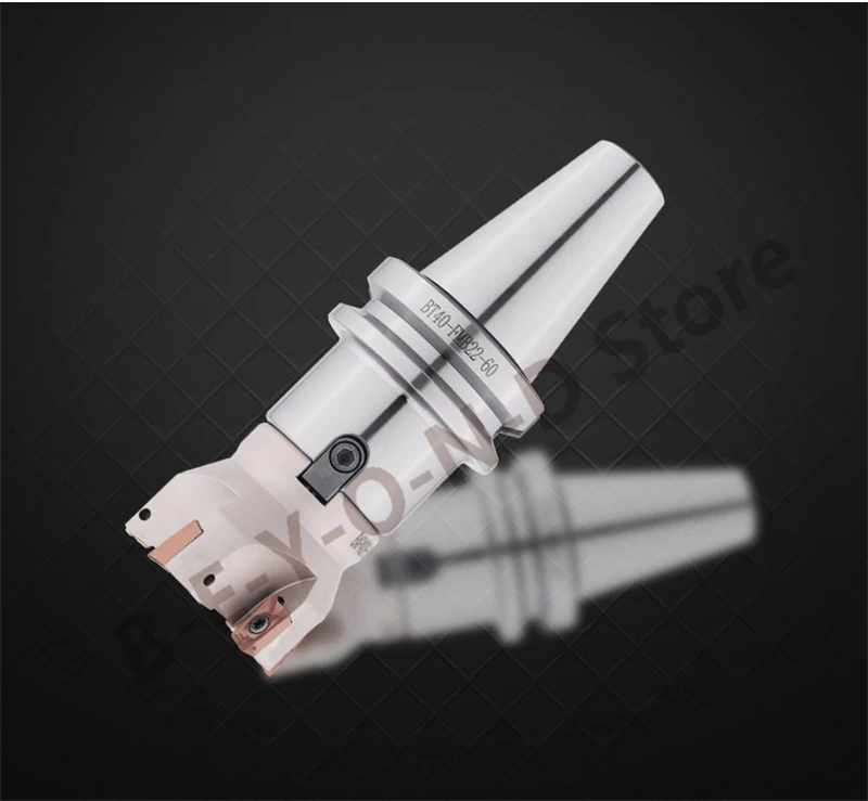 ما وراء قاطعة المطحنة للوجه BAP300R BAP400R 4T 5T 6T 8T 10T 90 درجة قطع مطحنة الزاوية اليمنى باستخدام الحاسب الآلي 42CRMO تستخدم APMT1135 APMT1604