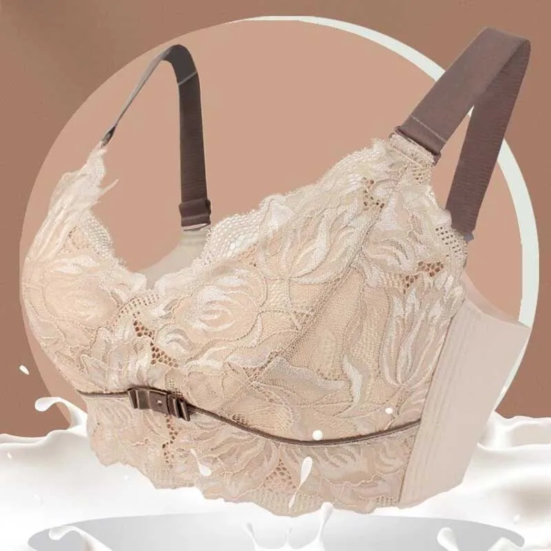 Full Coverage Ultra Thin Latex Minimizer Bra Sexy Lace Bralette For Woman Summer Push up Lingerie