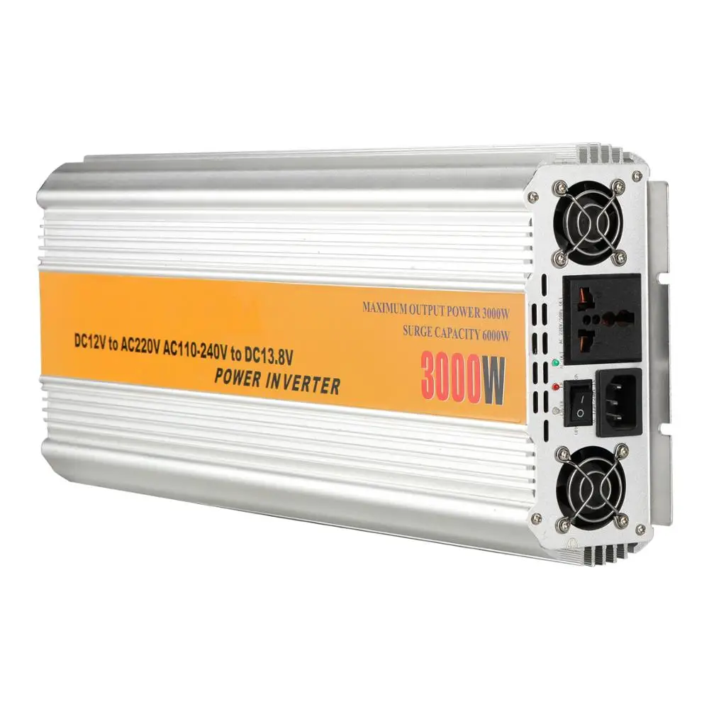 

Modified sine wave dc to ac inverters home car 3000W power inverter with charger