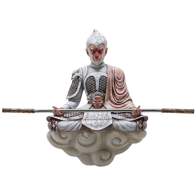 Creative Personality Art Wall Decoration Living Room Entrance Study Three-Dimensional Sun Wukong Wall Pendant Wall Hangings