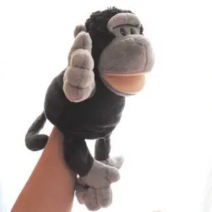 หุ่นมือสัตว์ตุ๊กตา Plush สําหรับเด็ก ventriloquist แสดงเด็ก telling story เกมถุงมือเมาส์ของเล่นหุ่นนิ้ว b0401