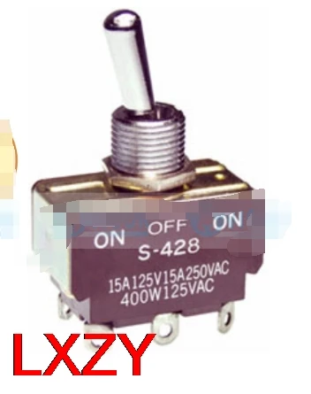 2 Pcs/Lot S428 S-428 15A 250VAC Self-Reset Normally Closed Oscillating Switch