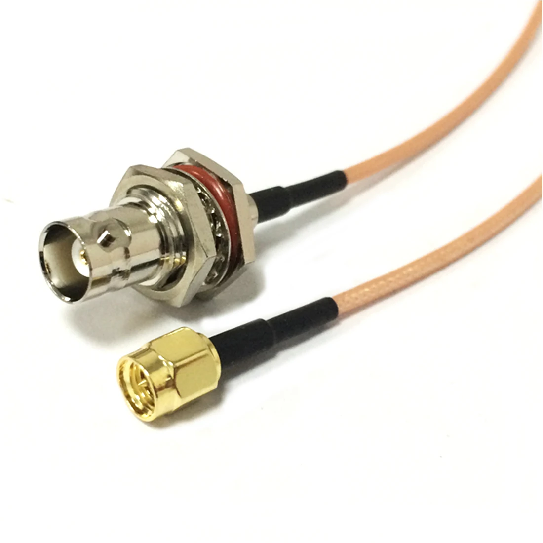 1PC New Arrivals  SMA Male  Plug Connector Switch BNC Female  Jack Pigtail Cable RG316 Wholesale Fast Ship 15CM 6