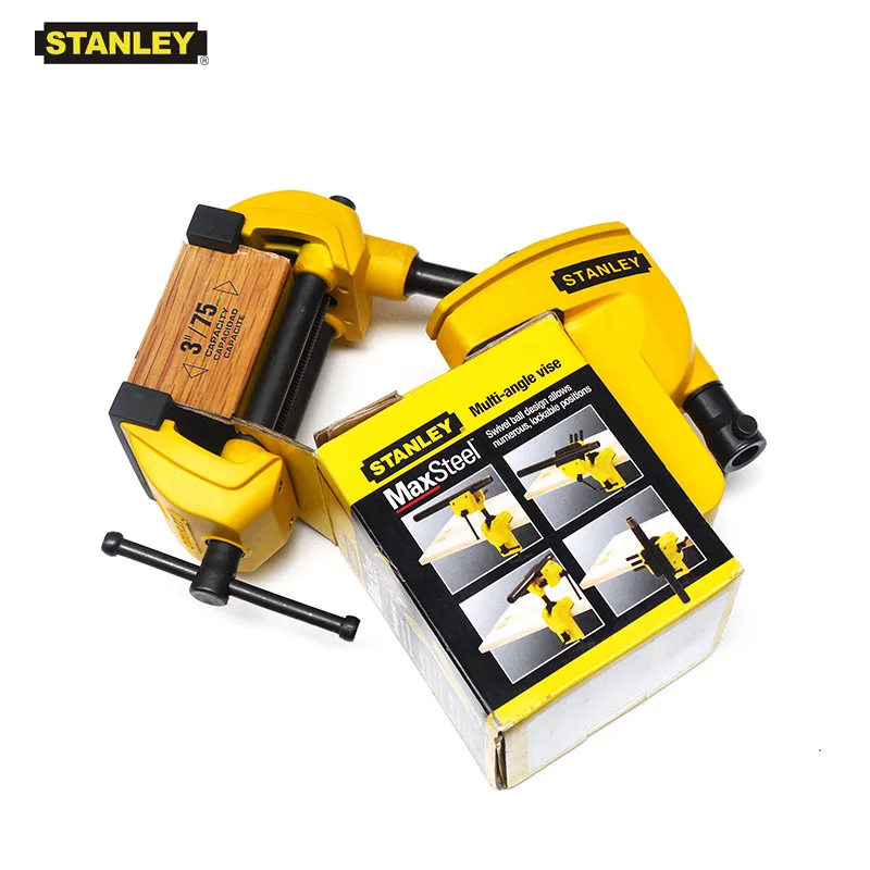 

Stanley 3" multi-agle machinist vise swivel/table vice/rotary vise/micro ball 360 degree rotating vice bench clamp tools 83-069