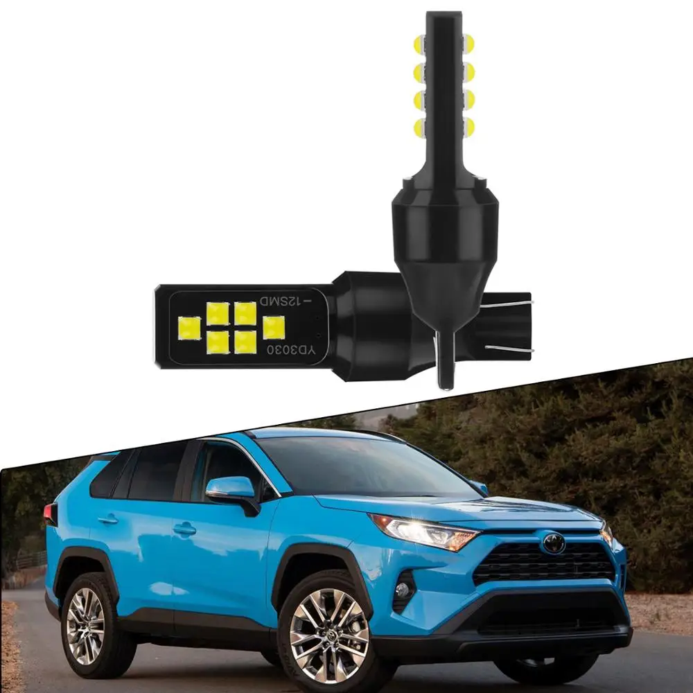 

2x W16W T15 светодиодный ные лампы 12SMD Canbus резервный свет 921 912 лампочка для Toyota RAV4 RAV 4 XA20 XA30 XA40 XA50 2002 ~ 2020