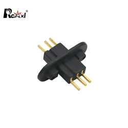 1 Pair Rcexl Dans 3 Pin Connector Plugs With Bracket