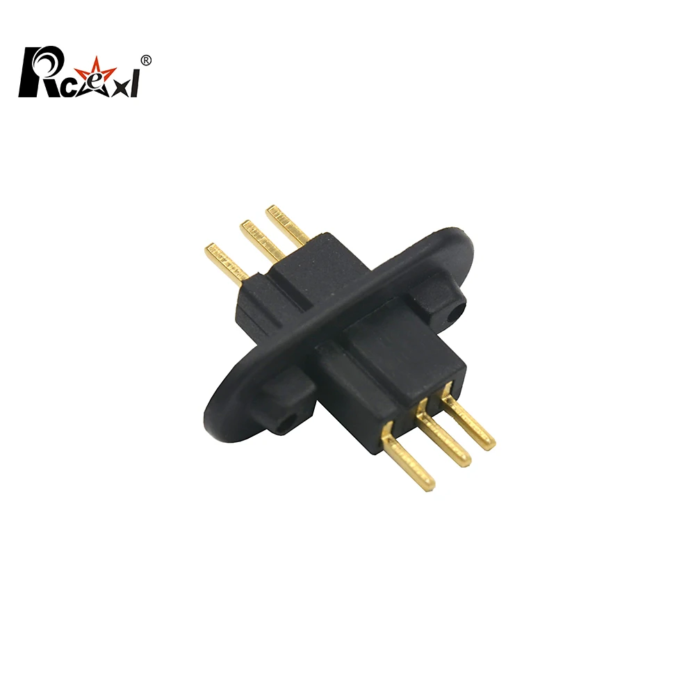 1 Pair Rcexl Dans 3 Pin Connector Plugs With Bracket