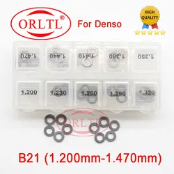 B21 1.50-1.77mm Common Rail Injector Adjustment Washers Shims Repair Kits B21 Auto Diesel Engine Gasket for denso