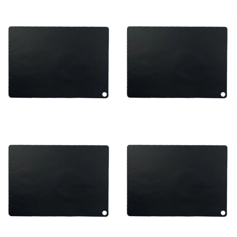 M2EE 4ชิ้นหม้อหุง Induction Protector Mat Stovetop เตาครอบคลุมซิลิโคน Pad ป้องกันลื่นสำหรับห้องครัว