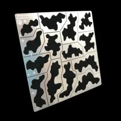 General Forest Camouflage Stencil Hollowed-out Spray Mask for Gundam Military Scale Model DIY Coloring & Painting Tools