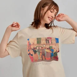 My my Boutique Letter Printed Khaki Tee Summer Fashion Harajuku Hipster Casual Funny Kawaii Women T-Shirt Clothing
