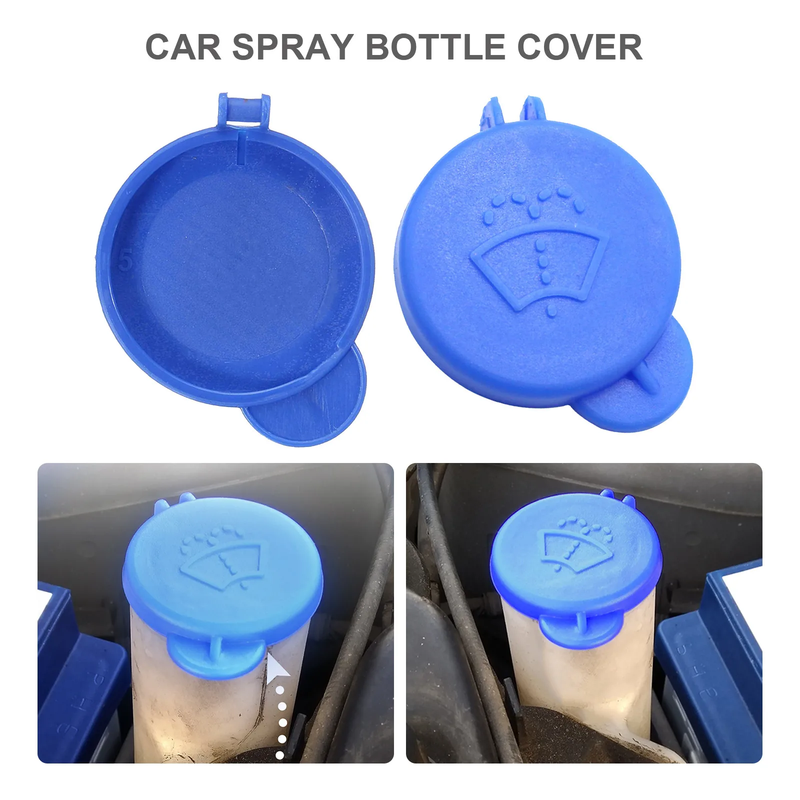 Car Windshield Washer Fluid Reservoir Cover, Tanque de Água Tampa Da Garrafa, Fit para Ford Fiesta V Fusion, Novos Acessórios Do Carro, 1488251