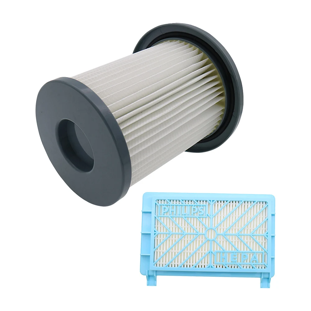 2pcs/set Vacuum Cleaner HEPA Filter element + Air filter for Philips FC8720 FC8724 FC8732 FC8734 FC8736 FC8738 FC8740 FC8748