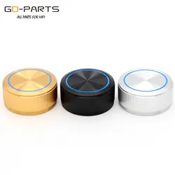 35mm 38mm Machined Solid Full Aluminum Volume Potentiometer Knob Button For Hifi Audio AMP Turntable Recorder DAC CD DVD 1PC