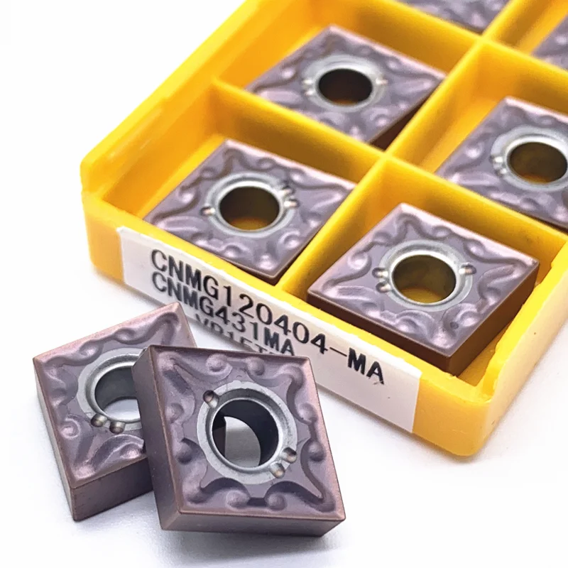 CNMG120404 CNMG120408 MA VP15TF UE6020 US735 CNC Carbide Insert Milling Cutter High-Quality Turning Tool CNMG 120404/120408