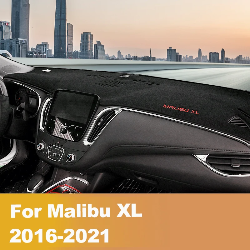 Dla Chevrolet Malibu XL 2016-2019 2020 2021 Mata na deskę rozdzielczą Unikaj światła Pad Osłona przeciwsłoneczna Osłona deski rozdzielczej Dywaniki Akcesoria