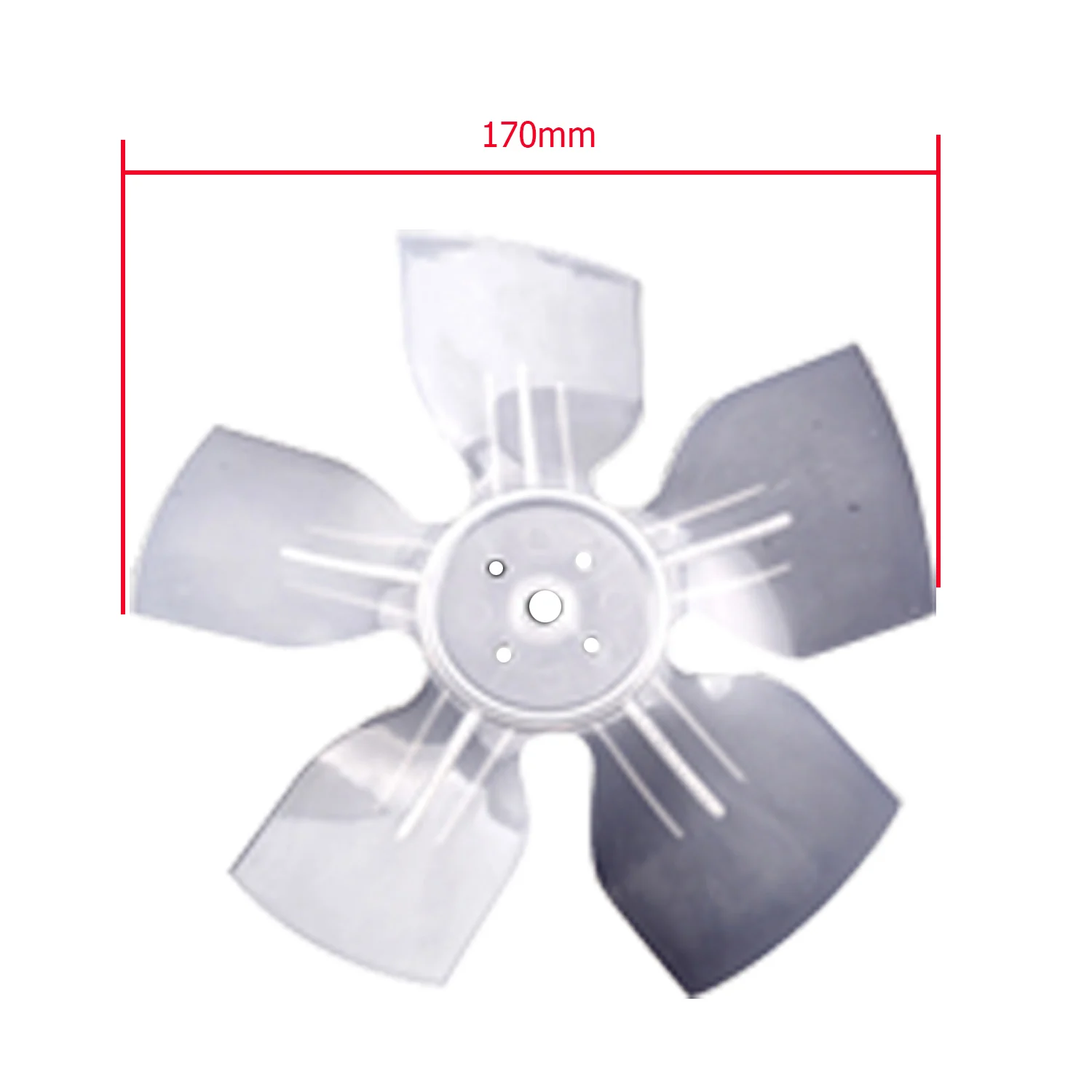 Freezer motor fan blade Aluminum fan blade motor fan blade Refrigerator freezer condenser cooling motor aluminum fan blade