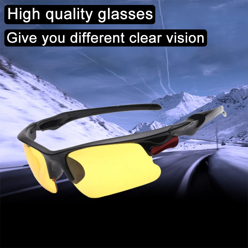 1 Pcs Polarized Sports Men Sunglasses Road Cycling Glasses Mountain Bike Bicycle Riding Protection Goggles Eyewear