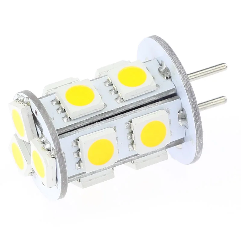 

Led G6.35 Bulb Lighting 13LED 5050SMD Lamp 12VAC/12VDC/24VDC 2.5W G6.35 LED Lighting MR11 MR16 halogen replacement 20pcs/lot