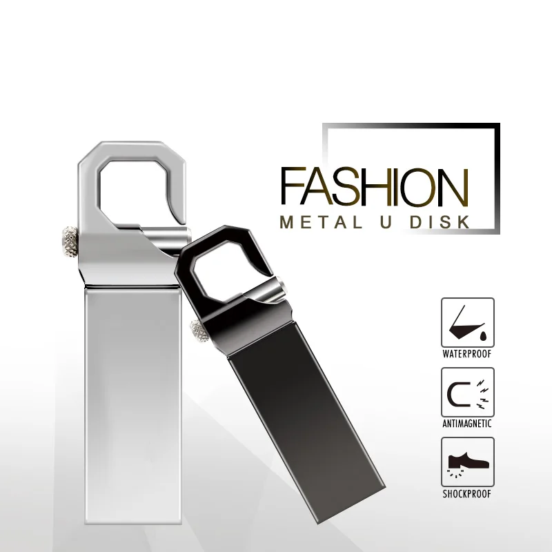 

metal pendrive waterproof USB metal high speed 128GB pen drive 16GB 8GB 4GB USB Flash Drive 32GB usb Stick for car use