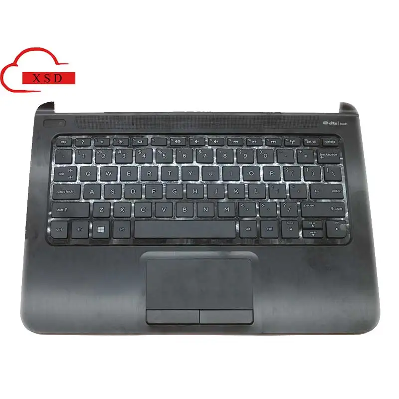 

New laptop keyboard for HP pavilion 215 210 G1 11-E US English balck with Palmrest cover and Touchsmart 744192-001