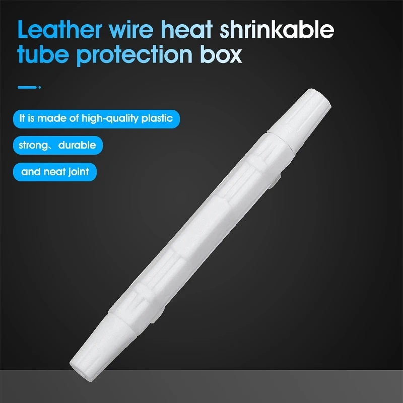 50/100/200Pcs Optical Fiber Protection Box Cable Protection Box Small Round Tube Heat Shrink Tubing to Protect Fiber Splice Tray