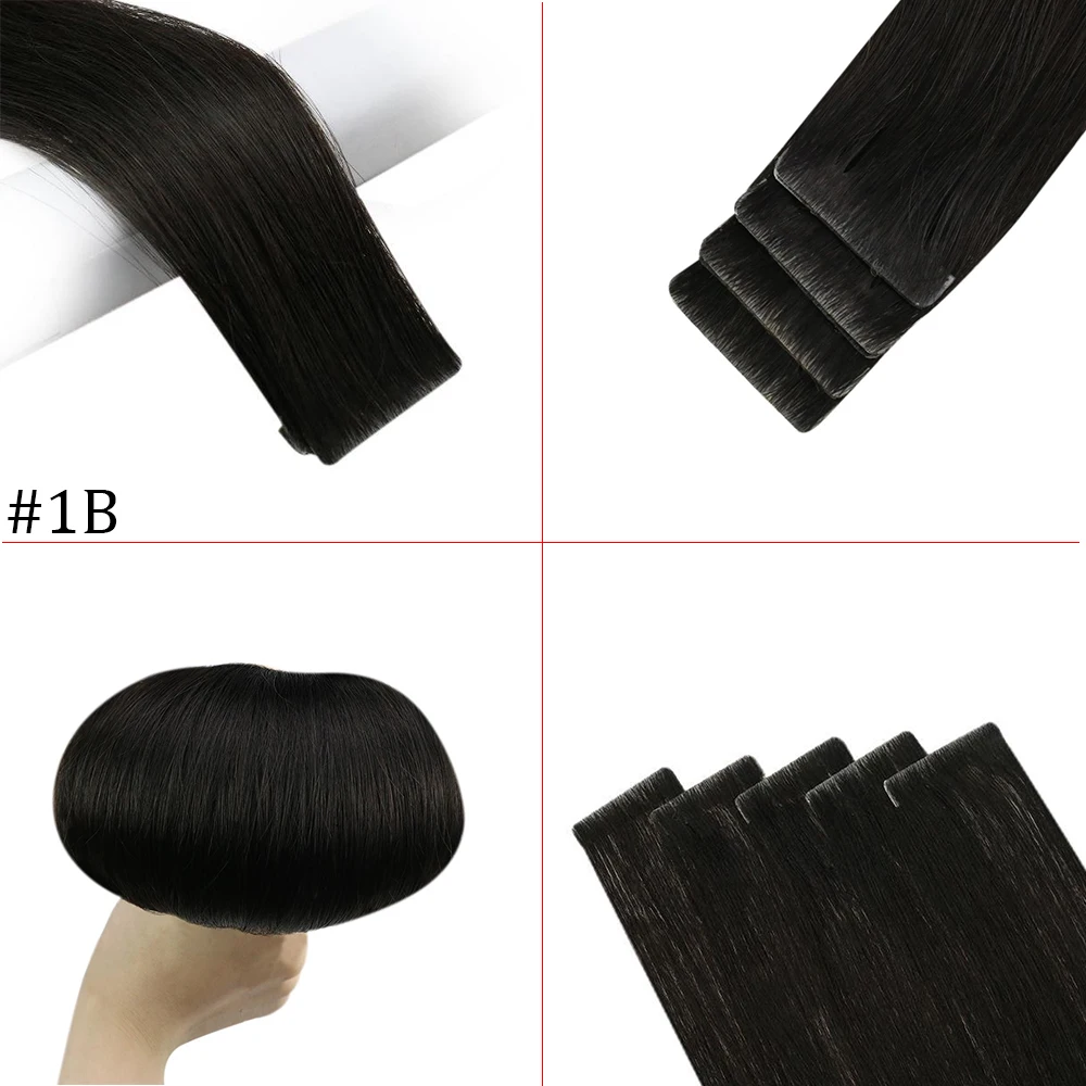 [12 Monate] Unsichtbare nahtlose Injektionsband-Haarverlängerungen, unbehandeltes Haar, weißestes Blond, 10A-Qualität, lange Nutzungsdauer – Detail 7