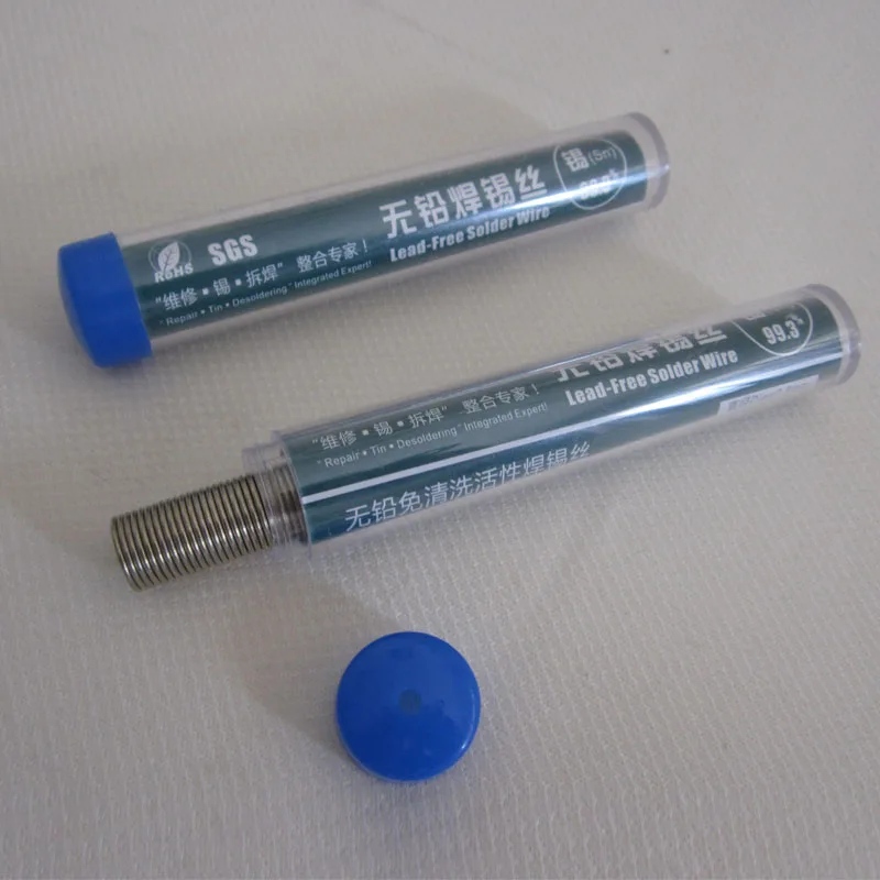 Yihua Tubo Dispenser Filo di Saldatura Strumento di 0.8 Millimetri di Alta Qualità No-Clean Filo di Saldatura Attiva