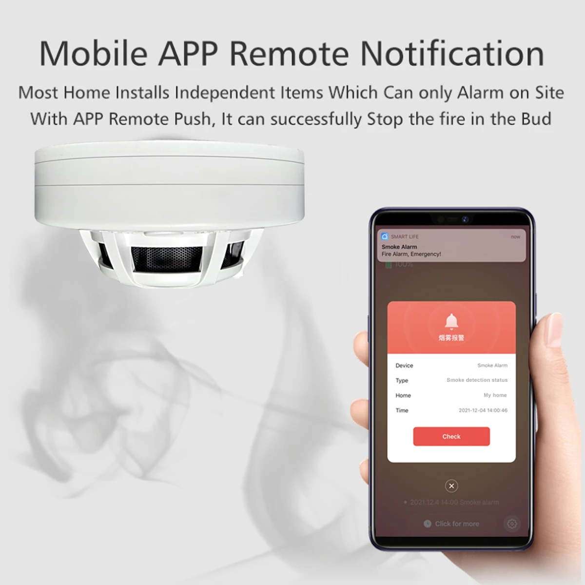 Рисунок 3 - Датчик дыма Tuya Smart Life с Wi-Fi