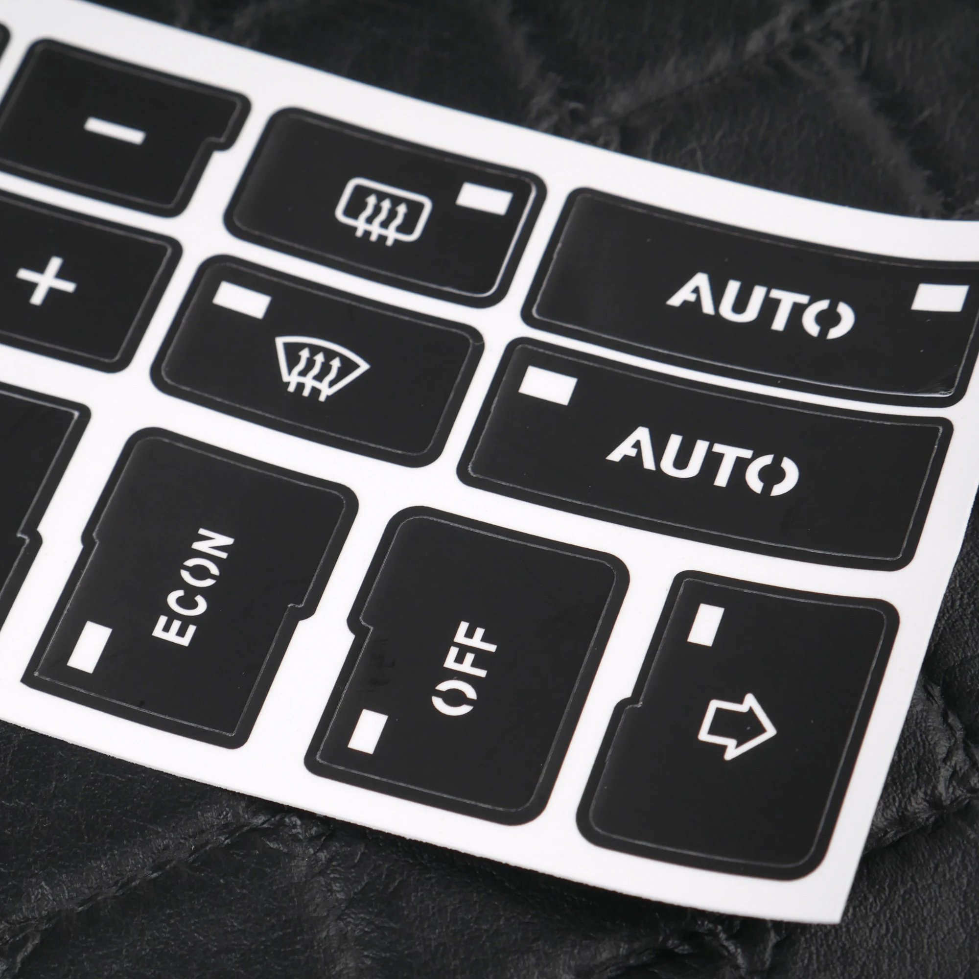 Car Air Condition AC Climate Control Button Repair Stickers Decals For Audi A4 B6 B7 2000 2001 2002 2003 2004