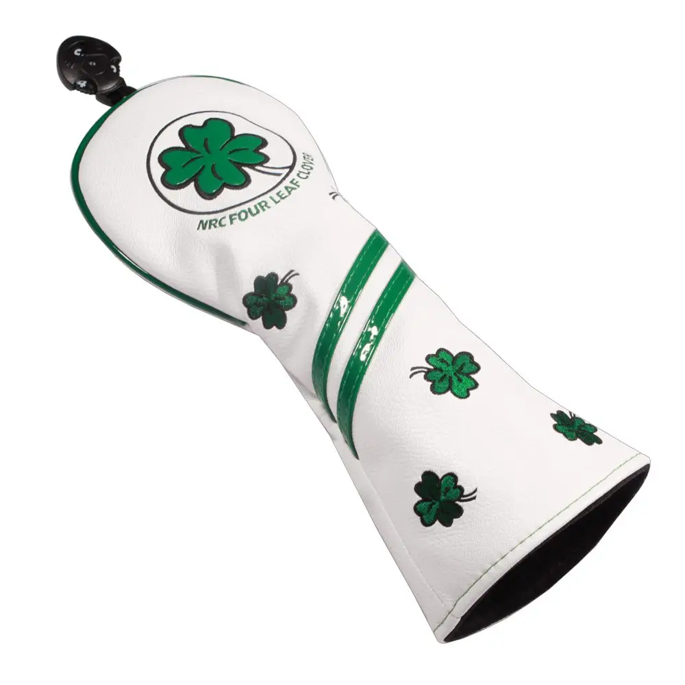 New Shamrock Golf Club Headcover Headcover PU Leather Hybrid Driver cover Guards Golfer Equipment Golf Accessories