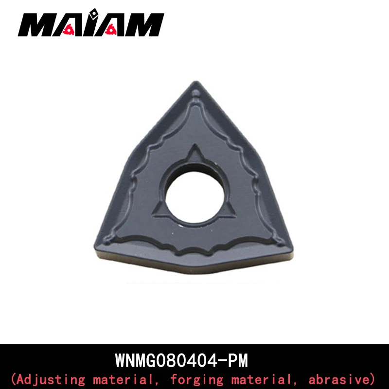 WNMG080404 WNMG080408 PM TM pattern insert WNMG0804 Peach insert Double-sided MWLNR K08 H08 M08 turning tool lever holder insert