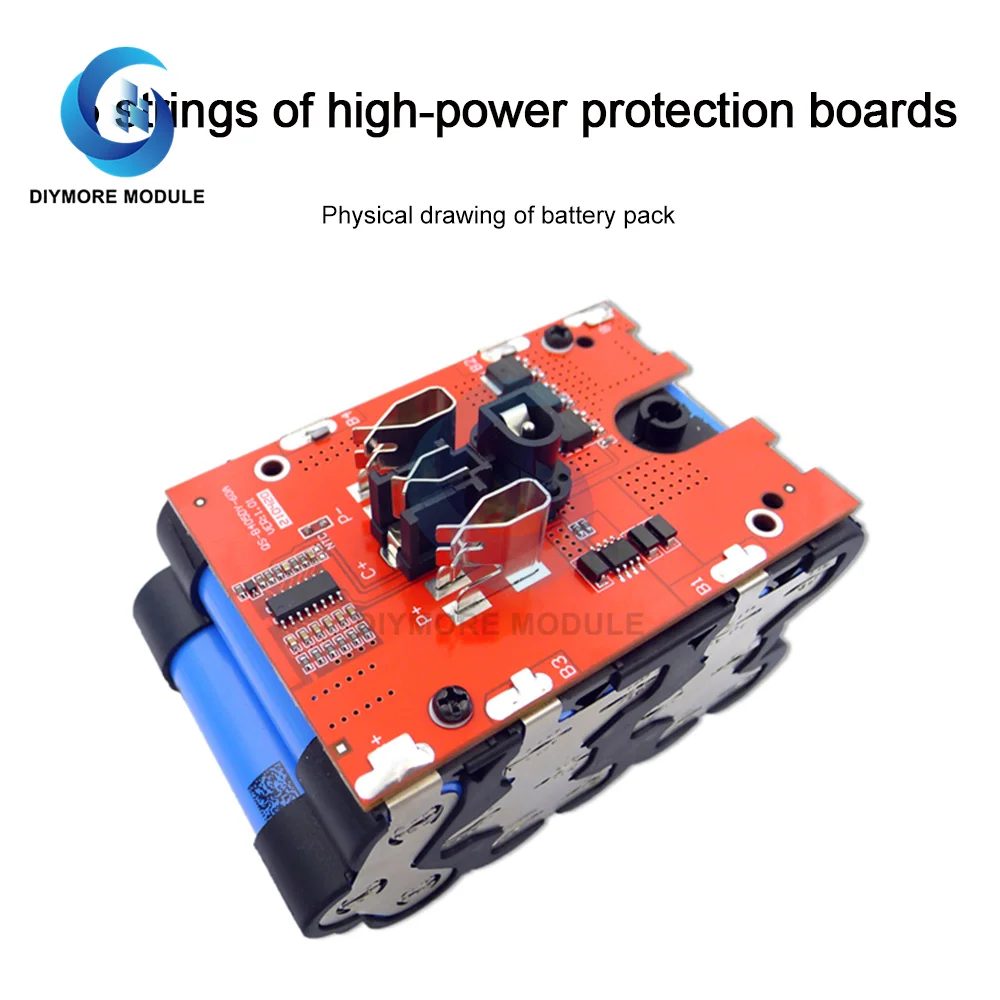 BMS 5S 18V 21V 65A Li-ion Lithium 18650 Battery Power Bank Charge Protection Board For Screwdriver/Electric Tools