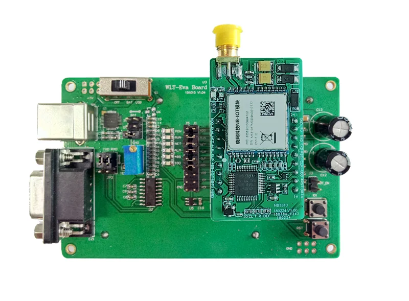 NB-IOT module NB520-B8 with test card antenna NB DTU data transparent transmission module TTL interface