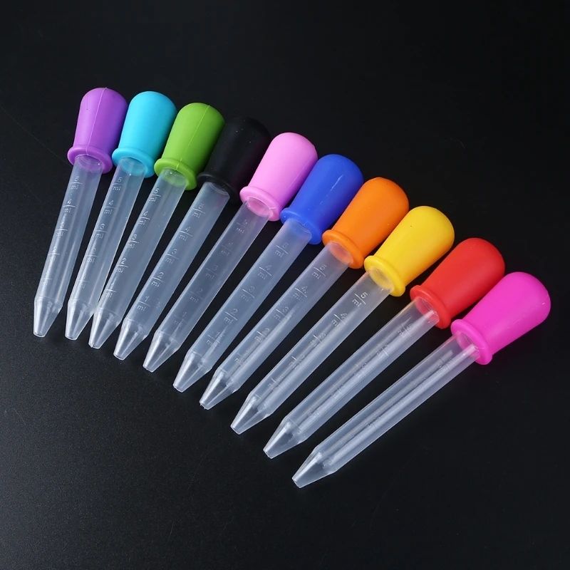 10 Pcs Pipettes Liquid Droppers for Candy Sweet Kids Kitchen Gummy Mold Crafts Drop shipping