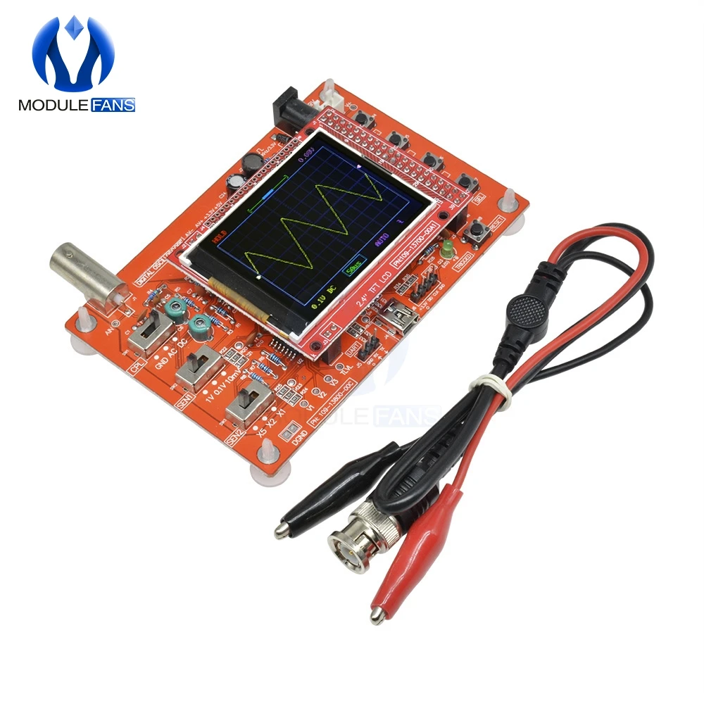 Für DSO138 Digitale Oszilloskop DIY Kit DIY Teile Oszilloskop, Der Elektronische Diagnose-tool Lernen Osciloscopio Set 1Msps – Detail 3