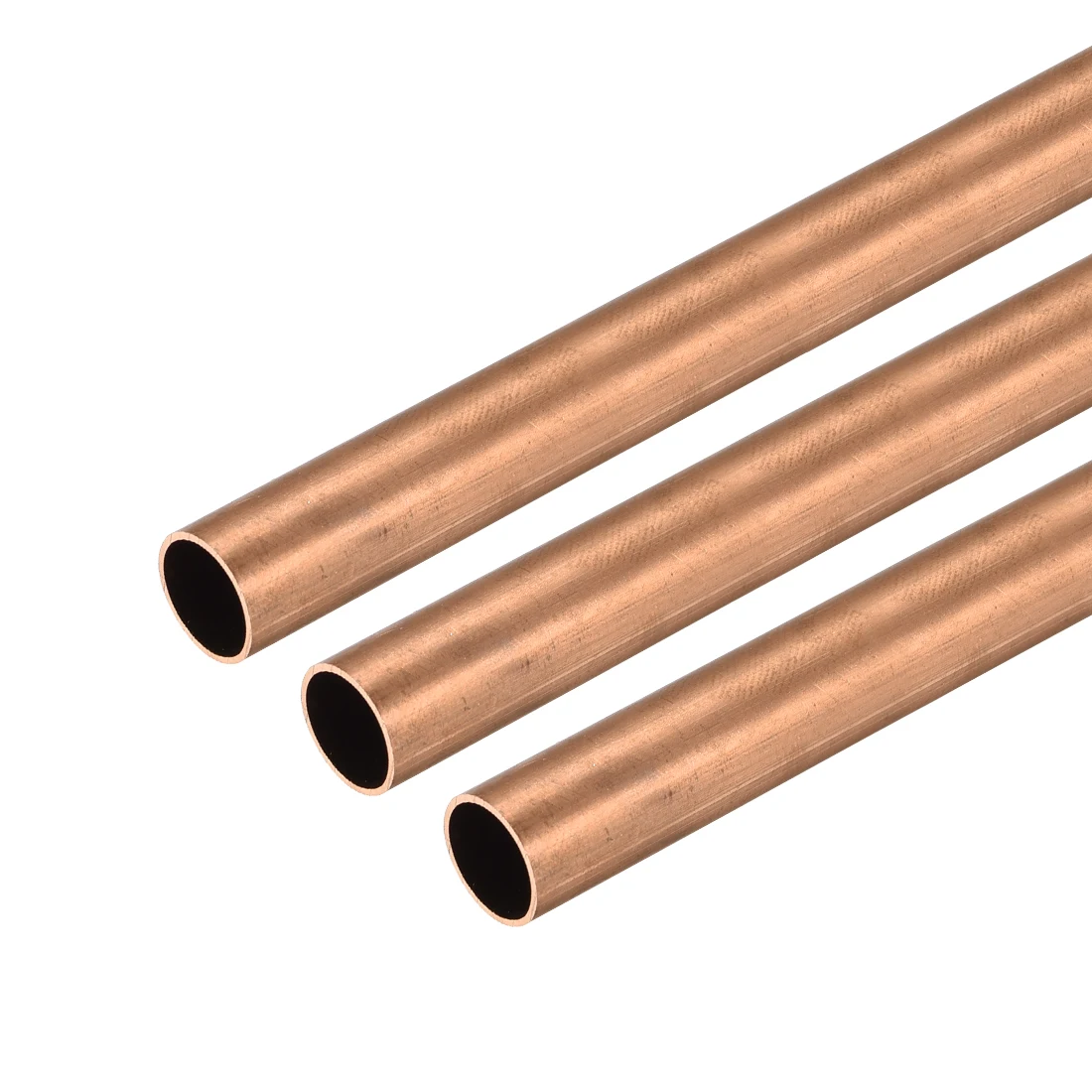 Uxcell 3 Pcs Copper Round Tube 2mm 3mm 4mm 5mm 6mm 7mm 8mm 9mm 10mm OD 300mm Long Straight Pipe Tubing Used in DIY Crafts трубка