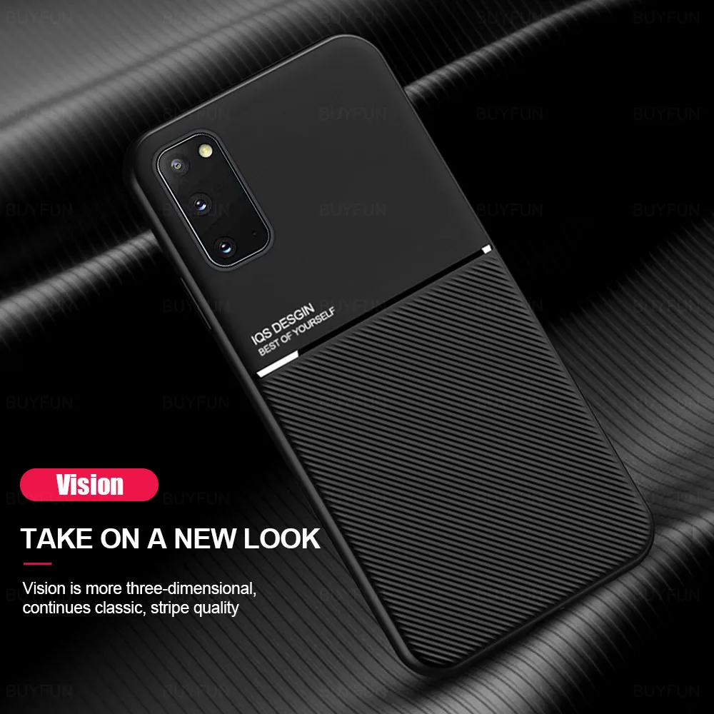 for samsung s20 fe case Matte Magnetic Car Holder Phone Case For Samsung s20fe Cases Samsun galaxy s20 s 20 fe 20fe fundas cover