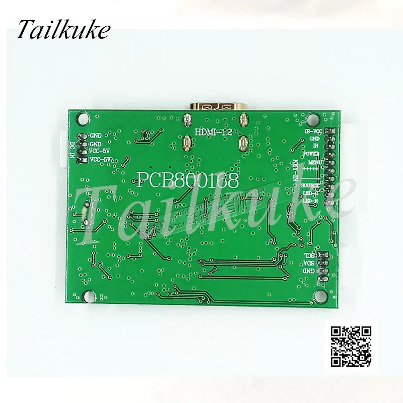 Pcb800168 Single HDMI Drive Board HDMI to TTL Pinboard 7inch 8inch 9inch LCD Drive Plate