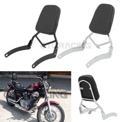 Motorcycle Rear Passenger Chrome Backrest Sissy Bar For Yamaha Virago 125 250 XV125 1989-2019 XV250 1988-2019 2018 2017 2016