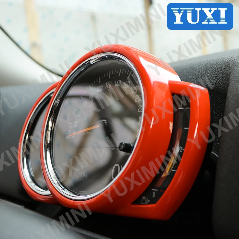 Car Dashboard Decorative Frame  For BMW MINI ONE CooperS F54 F55 F56 F57 F60 Tachometer Cover Car Interior Styling Modification