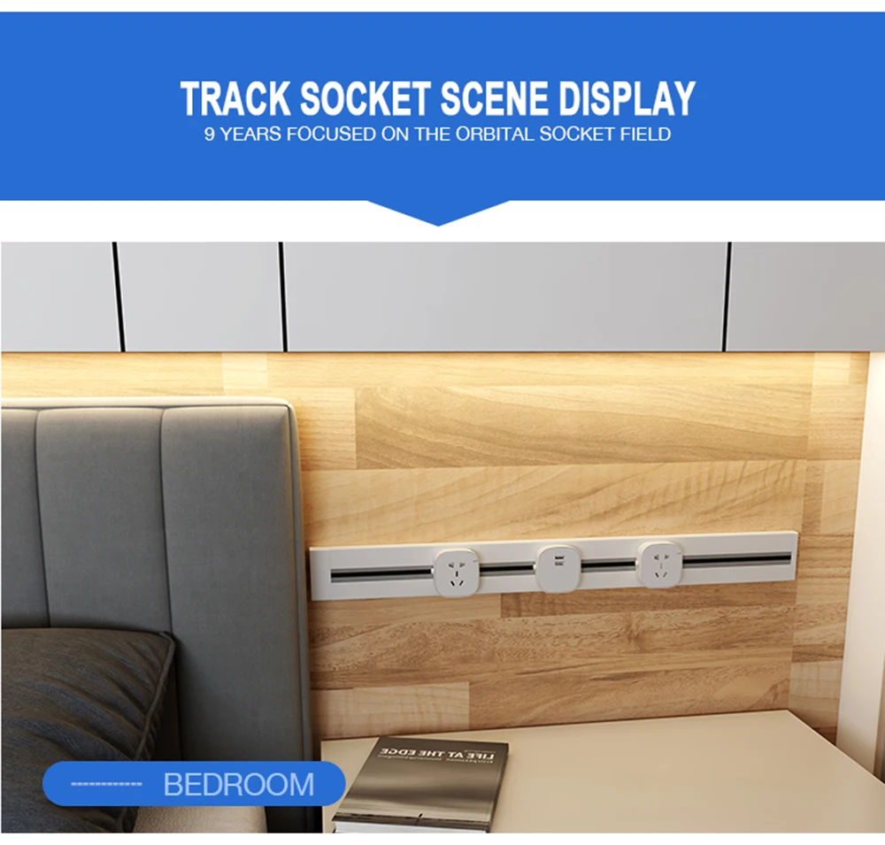 Tomada de parede com interruptor, 60cm, liga de alumínio, 3 cores, 8000w, tomada elétrica, 110v-250v