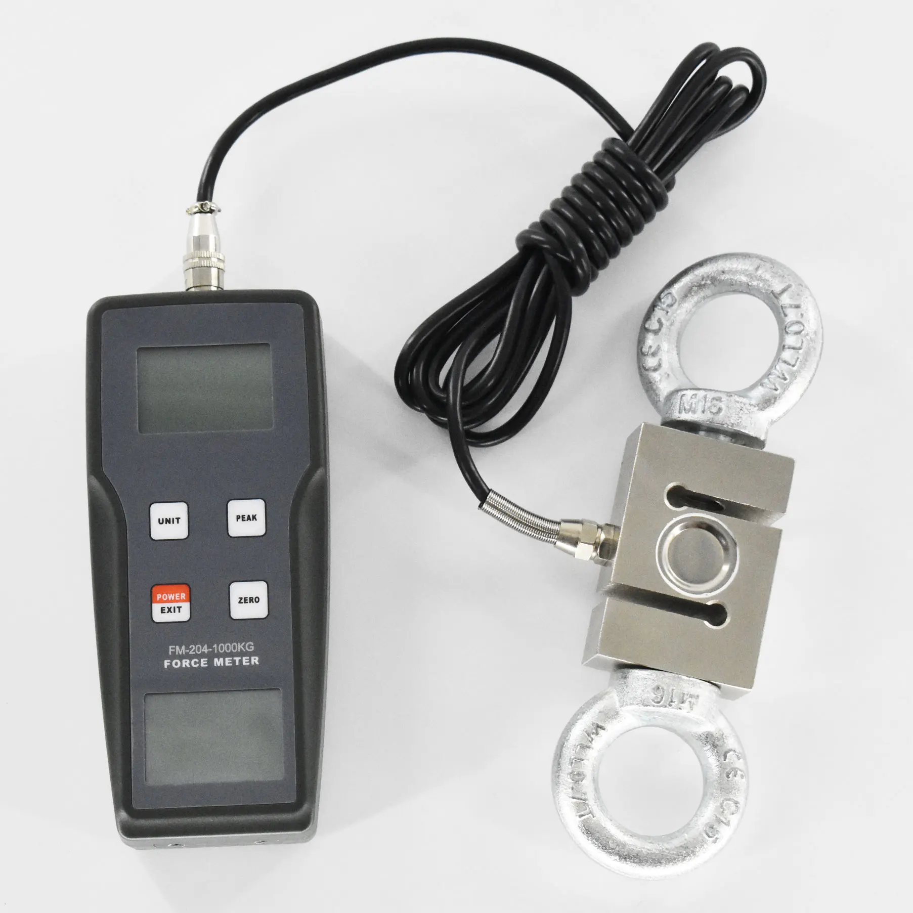 

High accuracy Pull and push dynamometer Tester 9800N Digital Force Gauge FM-204-1000K N,kg,lb