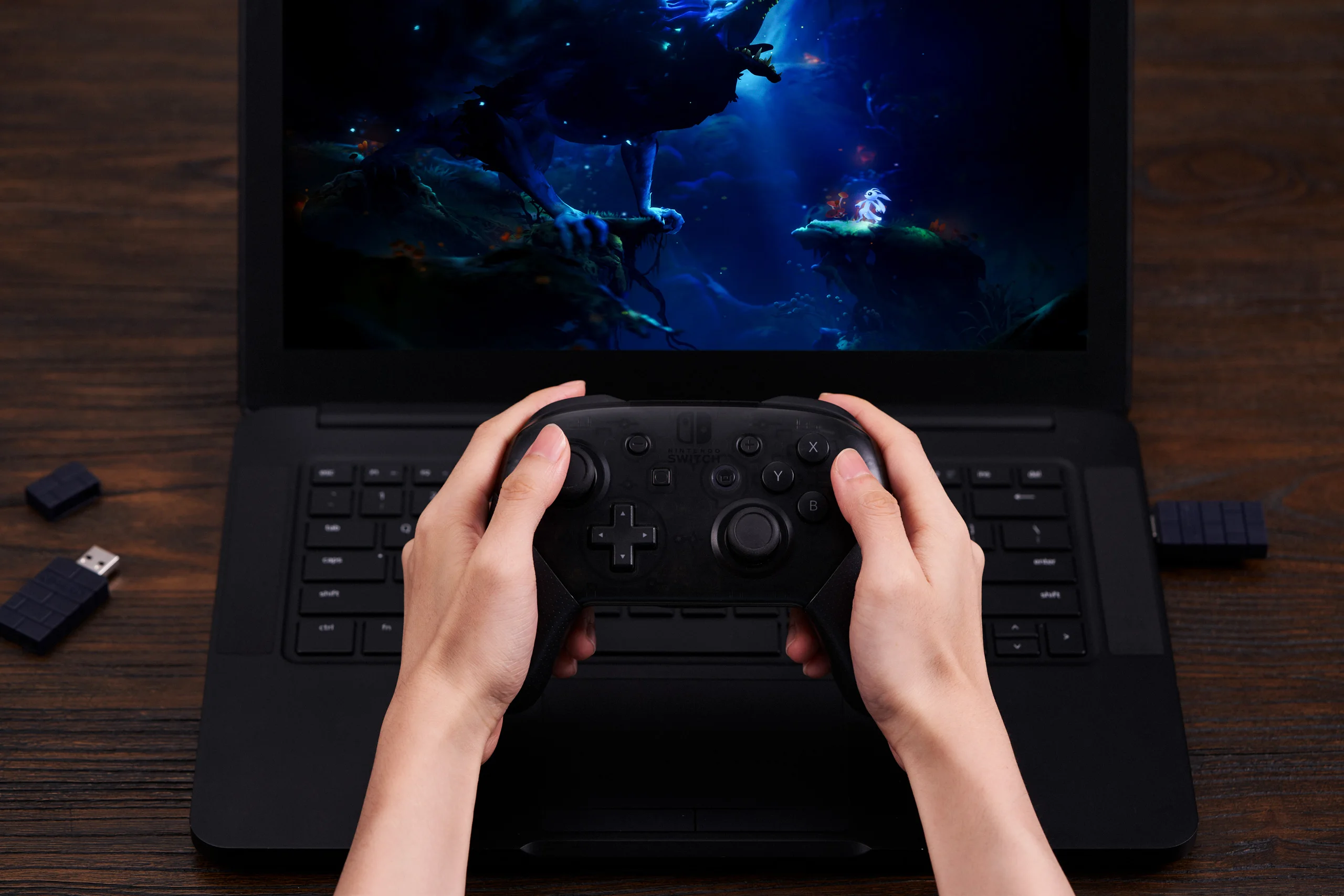 8Bitdo Wireless Bluetooth USB RR Adapter für Switch Windows Mac Raspberry Pi Switch Lite NS OLED Unterstützung PS3 PS4 PS5 Controller – Detail 6