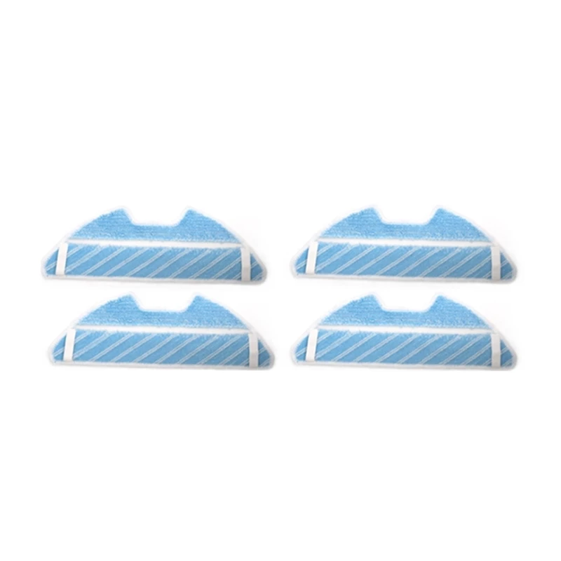 4 قطعة/الوحدة روبوت مكنسة كهربائية ممسحة القماش الخرق ل SENCOR SRV 4250SL 2230TI 6250BK 9250BK الروبوتية مكنسة كهربائية قطع الغيار الملحقات