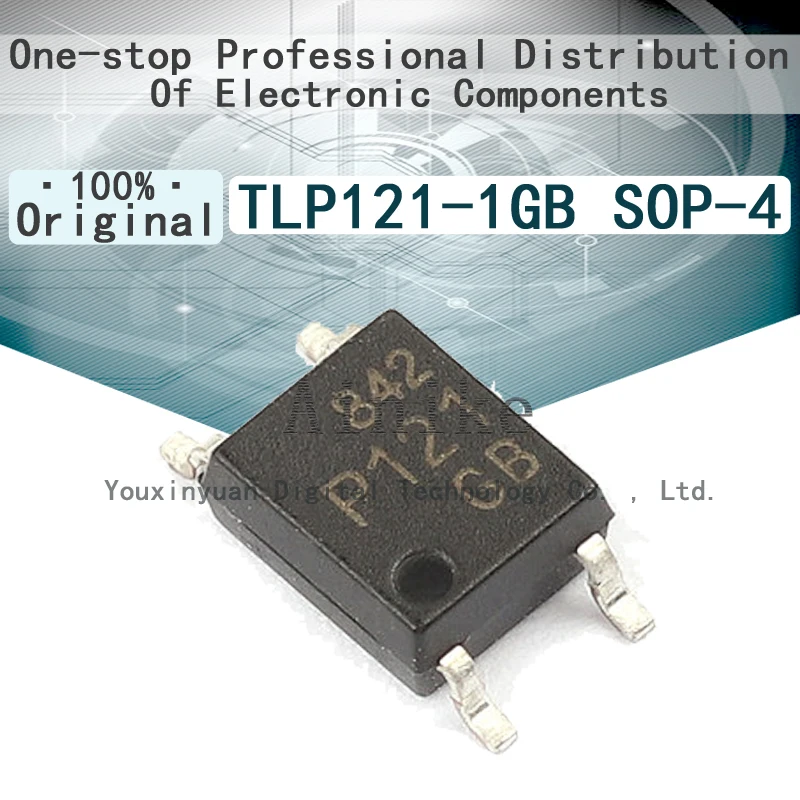 TLP121-1GB-optoacoplador TLP121 P121 Original, Parche de 4 pines, SOIC-4, 10/4 unidades, SMD-4